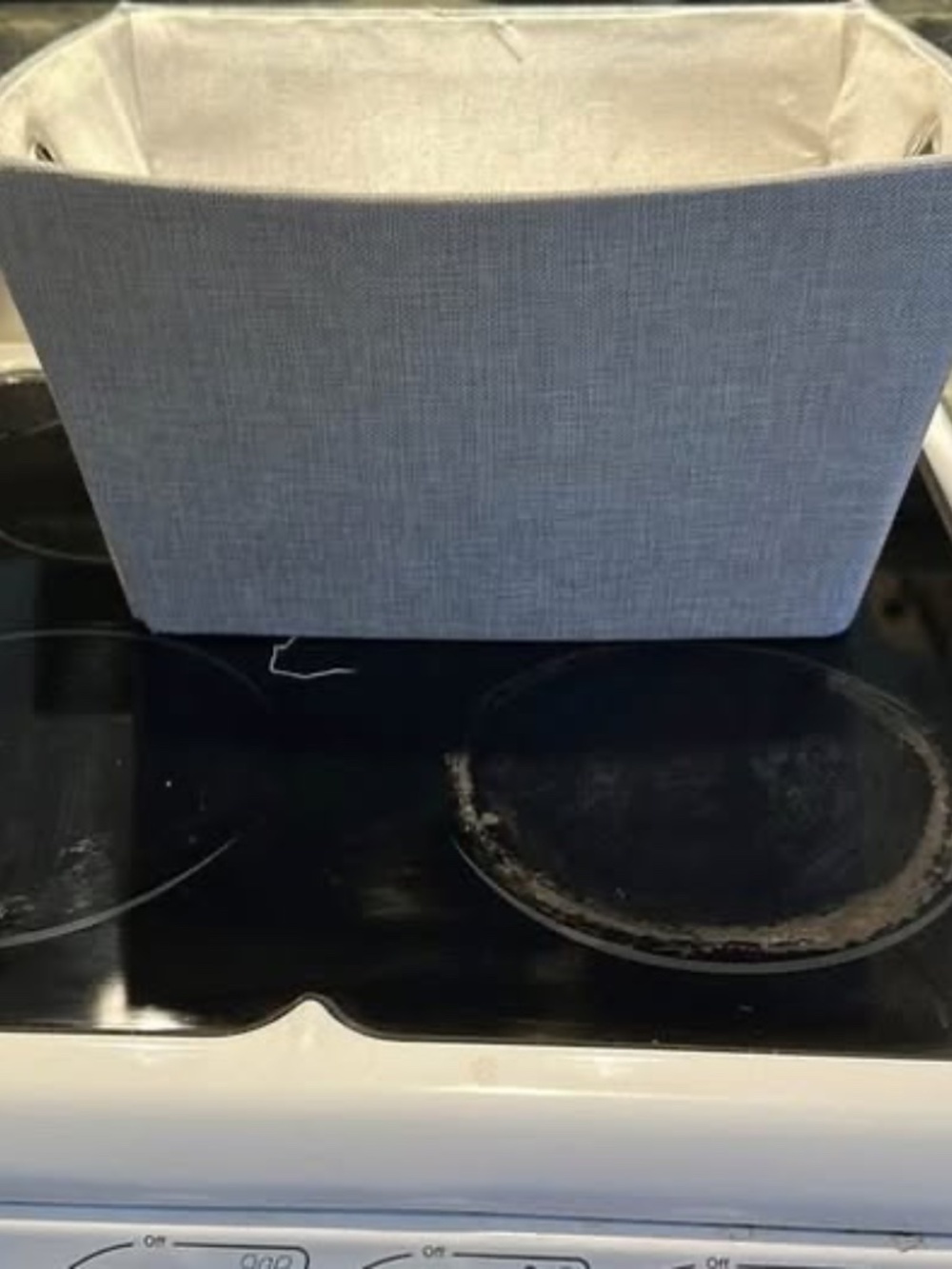Gray Storage Basket